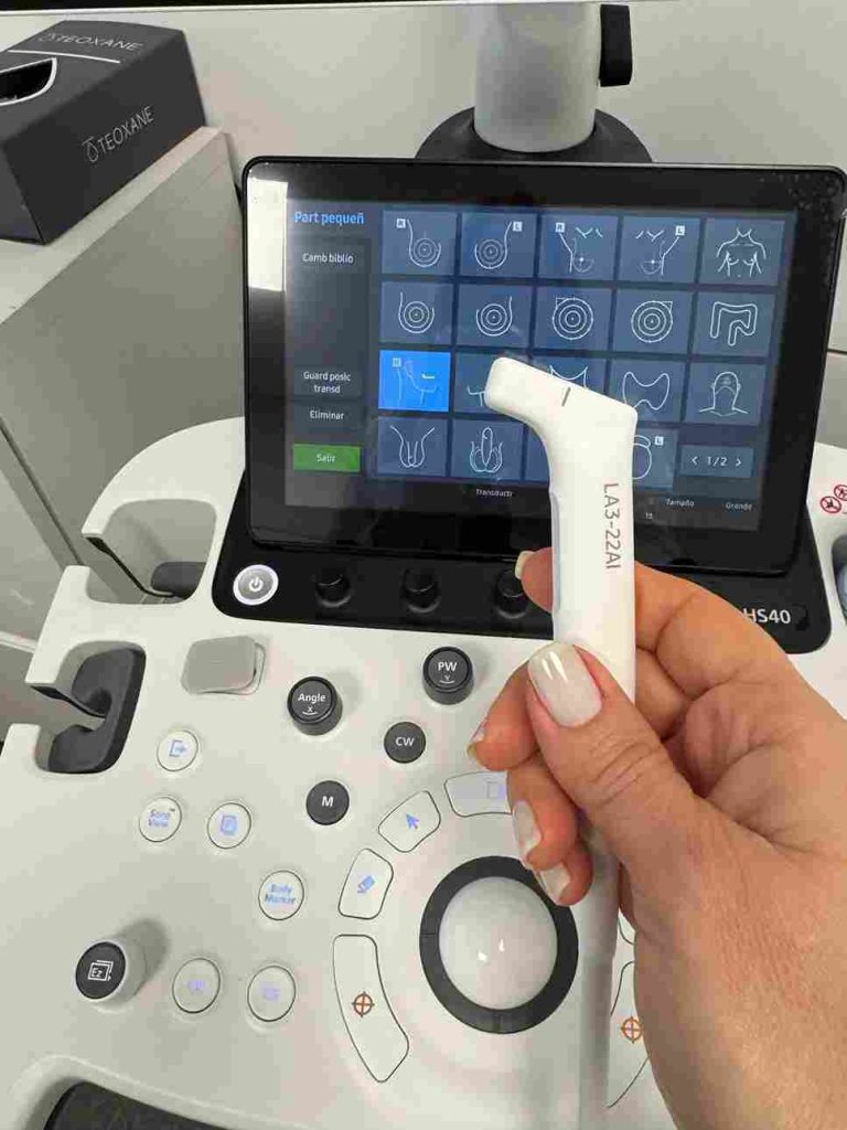 Ecografía cutánea estética